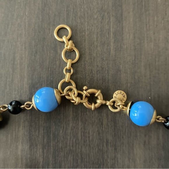 J. Crew Loft Long Single Strand Beaded Large Chain Necklaces Bundle Set of 3 A - Picture 7 of 13